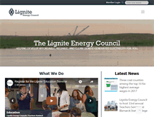 Tablet Screenshot of lignite.com